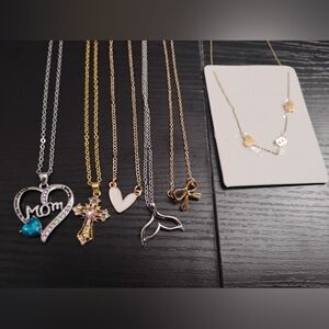 6pcs Siver And Gold Necklace+6 Chocker Necklaces